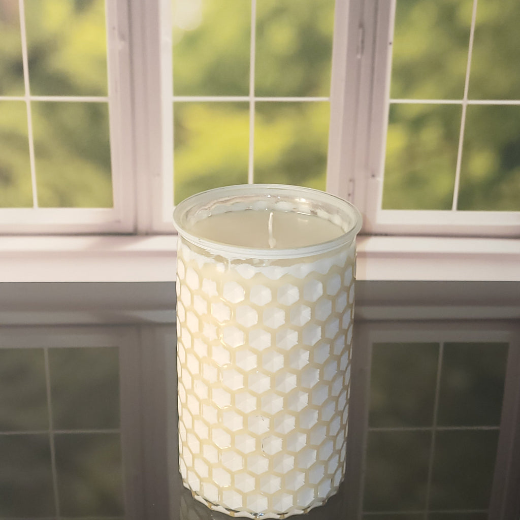 Mahogany Tobacco Pillar Candle